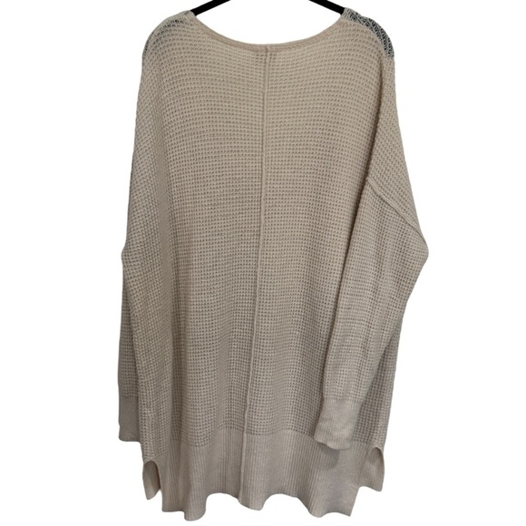 Free People Cozy Pullover Wool Blend Knit Sweater Women's Oversized XS/S - Picture 5 of 11